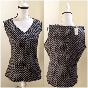 Ann Taylor Factory/ Size L/ Black & Gray NWT